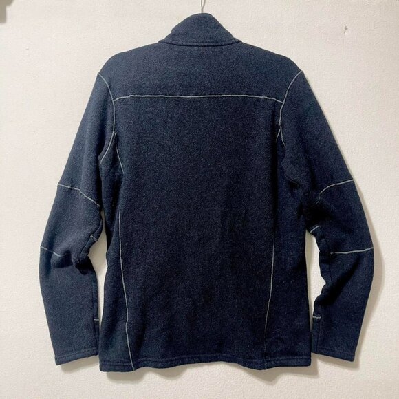 KUHL navy blue fleece zip up - Picture 2 of 7